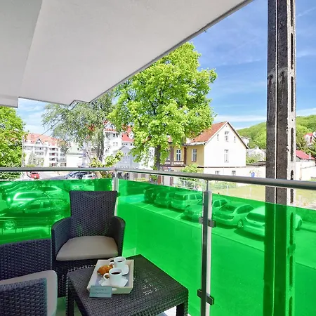 Kolorowe Balkony Stylowy Apartament Seaview By Rent Like Home Miedzyzdroje Eksteriør bilde