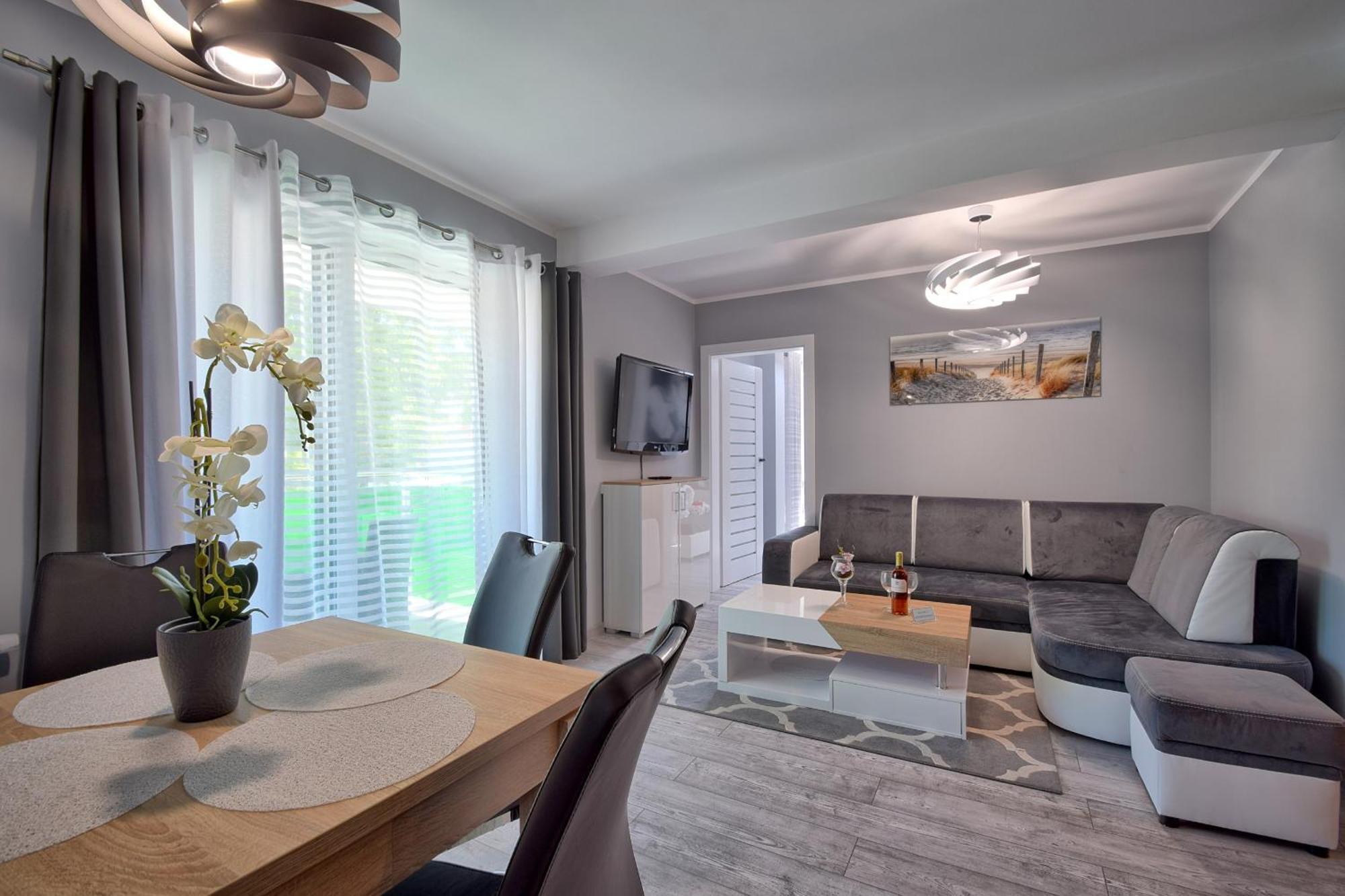 Kolorowe Balkony Stylowy Seaview By Rent Like Апартаменти Мендзиздроє
