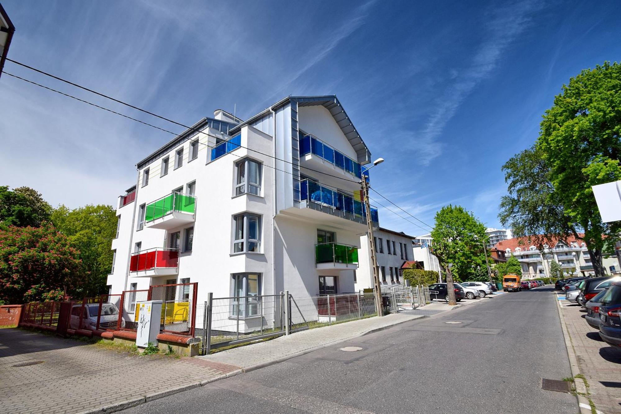 Kolorowe Balkony Stylowy Seaview By Rent Like Мендзиздроє